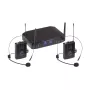 Soundsation WF-U216PP belaidė dviejų kanalų UHF mikrofonų sistema 520-550 MHz