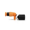 Source Storm Valve Hydration Bite Valve su Twist-Lock Shut-Off - Skaidriai Mėlyna