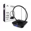 Spacetronik Locus vidaus DVB-T2 antena su 45 dB stiprintuvu ir maitinimo šaltiniu