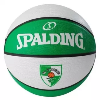 SPALDING EuroLeague Žalgiris Kaunas Official Replica Krepšinio kamuolys Size 7 Oranžinis/Kreminis