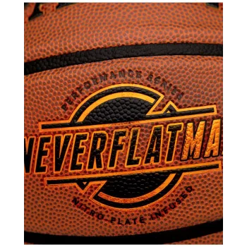 Spalding Neverflat Max krepšinio kamuolys, ruda, 7 dydis