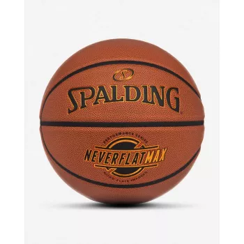 Spalding Neverflat Max krepšinio kamuolys, ruda, 7 dydis