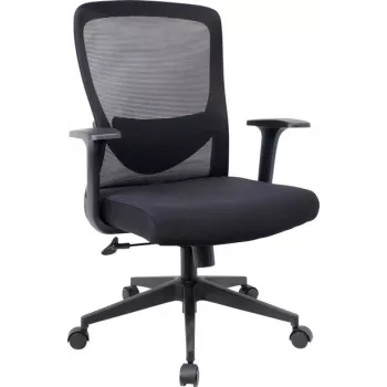 SpeaKa Professional Ergonominė biuro kėdė su ratukais SP-14124760 SP-MOC-002 juoda tinklelis