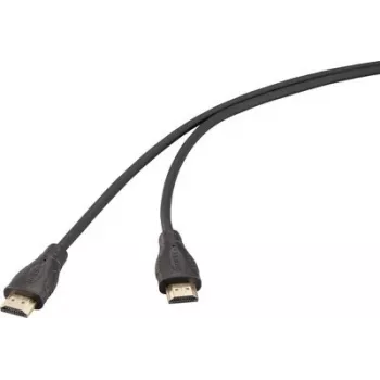 SpeaKa Professional HDMI 2.0 4K UHD 2 m juodas kabelis su auksuotu jungtimis SP-13660972