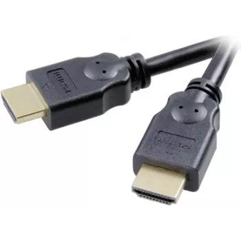 SpeaKa Professional HDMI sujungimo kabelis 1,5 m juodas 4K 60Hz 18Gbps auksuoti kontaktai (SP-7869884)