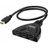 SpeaKa Professional SP-HDSW-200 3 prievadų HDMI perjungiklis 8K UHD 7680x4320 pikselių