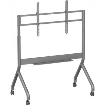 SpeaKa Professional SP-TVC-1500 elektrinis reguliuojamo aukščio TV vežimėlis 60-110 colių ekranams, 136 kg, VESA iki 1000x600, juodas SP-14129904