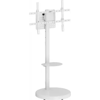 SpeaKa Professional SP-TVS-800 reguliuojamo aukščio pakreipiamas televizoriaus stovas 37-86 colių ekranams, VESA 200x200 - 800x500, 50 kg, juodas