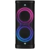 Garsiakalbis Party Box SVEN PS-1250, juodas (300 W, TWS, IPx4, Bluetooth, FM, USB, microSD, LED ekranas, 13500 mAh)