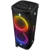 Garsiakalbis Party Box SVEN PS-1250, juodas (300 W, TWS, IPx4, Bluetooth, FM, USB, microSD, LED ekranas, 13500 mAh)