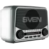 Nešiojamas garsiakalbis SVEN SRP-150, pilka (3W, Bluetooth, FM/AM/SW, USB, microSD, žibintuvėlis, baterija)