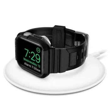 Spigen Rugged Armor dėklas, skirtas Apple iPhone 11 – matinė juoda