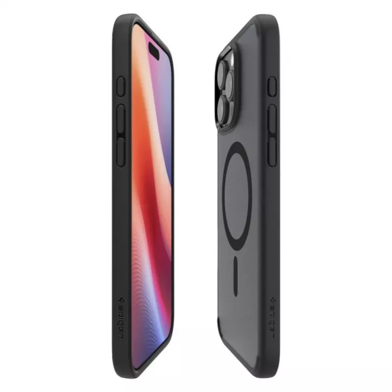 Spigen Ultra Hybrid Mag Dėklas su MagSafe, skirta iPhone 16 Pro - Juoda