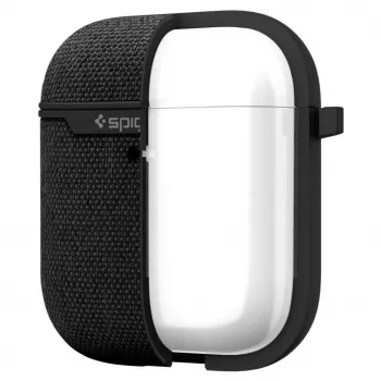 Spigen Urban Fit Case, skirtas Apple AirPods (1 ir 2 kartos) – juoda