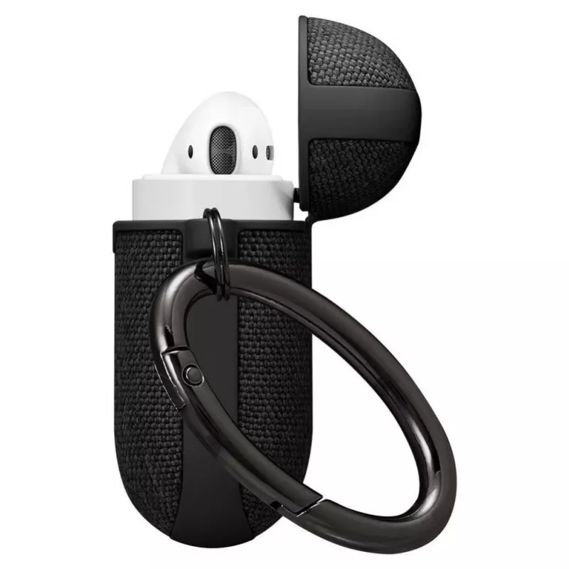Spigen Urban Fit Case, skirtas Apple AirPods (1 ir 2 kartos) – juoda
