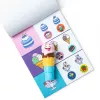 Spin Master Melissa & Doug Sticker WOW! ledų lipdukų štampas ir veiklos knygelė