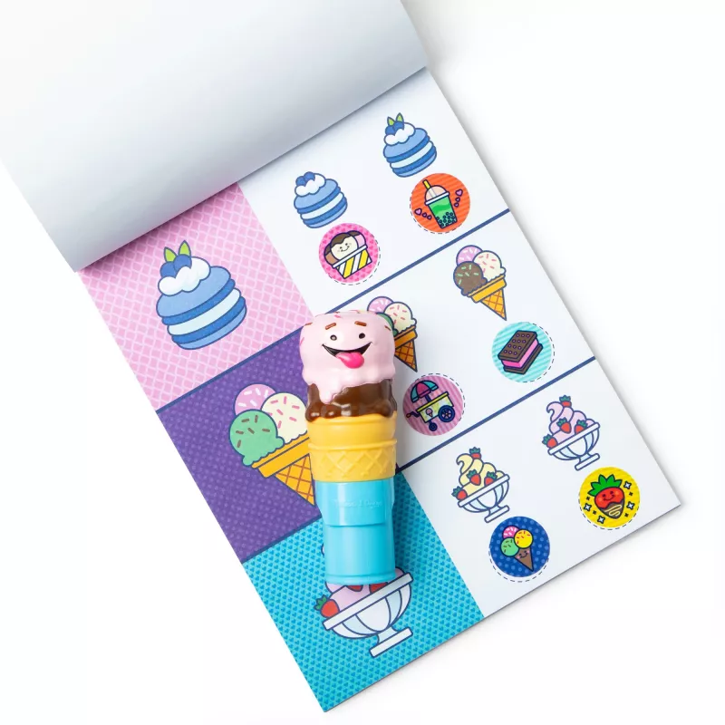 Spin Master Melissa & Doug Sticker WOW! ledų lipdukų štampas ir veiklos knygelė