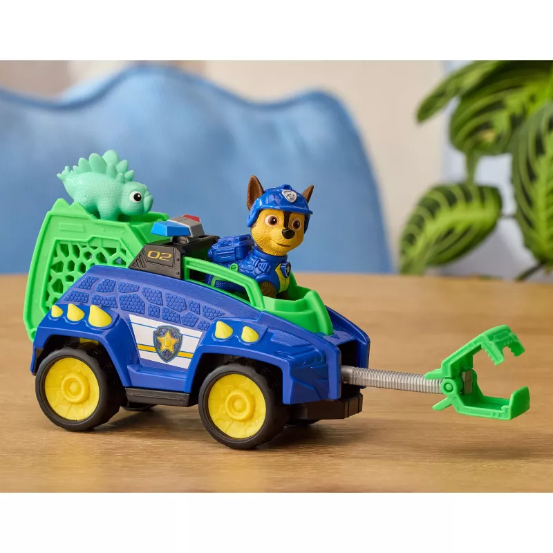 SPINMASTER Paw Patrol: The Dino Movie – Chase's Dino Rescue Cruiser