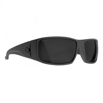 SPY vyriški akiniai nuo saulės 670036374135 – juodas propionato rėmelis, polikarbonato lęšiai, UV400 apsauga, 63/14/130 mm