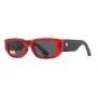 SPY Unisex akiniai nuo saulės 6700000000138 (54/20/145 mm) – juodas acetatinis rėmas, pilki lęšiai, UV400