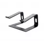 SSQ LS1 Laptop Stovas - Reguliuojamas Ergonominis Aliumininis Pakėlimas 10-15.6 col. Nešiojamiesiems, Sidabrinis