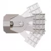 STALFLEX Mini Bracket LOCO – universalus sieninis ir stiebo laikiklis Ubiquiti NanoStation Loco / MikroTik SXT įrenginiams