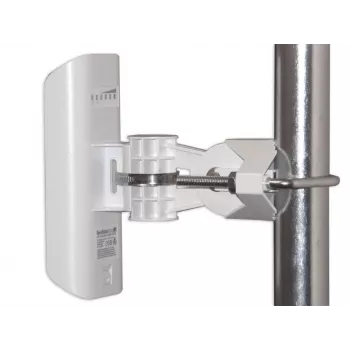 STALFLEX Mini Bracket LOCO – universalus sieninis ir stiebo laikiklis Ubiquiti NanoStation Loco / MikroTik SXT įrenginiams