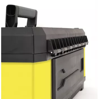 Stanley 1-95-614 Dėžutė smulkioms detalėms/įrankiams, metalas/plastikas, juoda/geltona