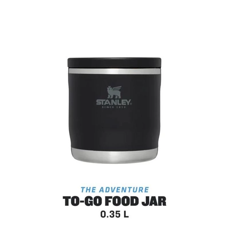 STANLEY Adventure To-Go vakuuminis termosas maistui 0,35L juodas