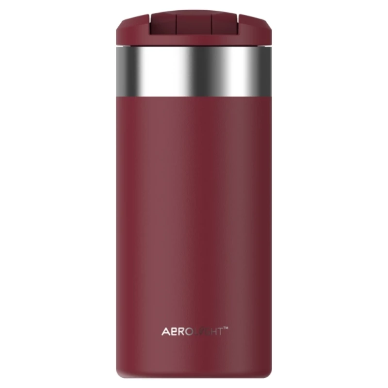 STANLEY AeroLight Transit Mug 0.35L tamsiai raudonas