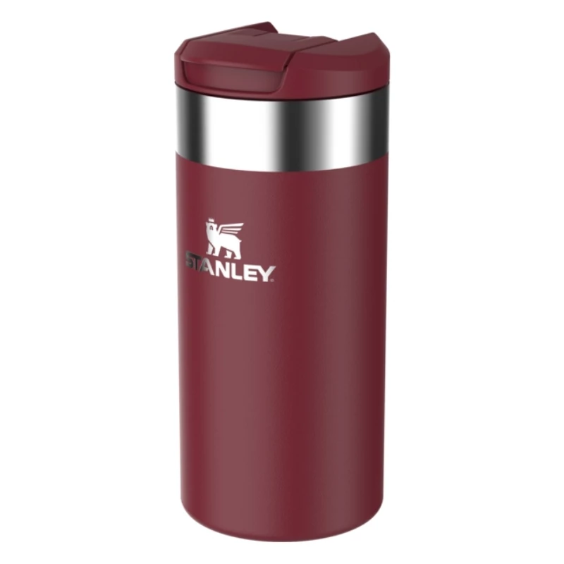 STANLEY AeroLight Transit Mug 0.35L tamsiai raudonas
