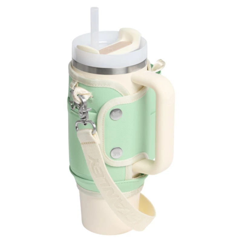 STANLEY nešiojimo dėklas „The All-Day Quencher Carry-All“ 0,89 l buteliui – pistacijų spalvos