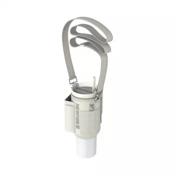 STANLEY nešiojimo dėklas The All-Day Quencher Carry-All 1,18 l termosui su šiaudeliu, kreminės spalvos