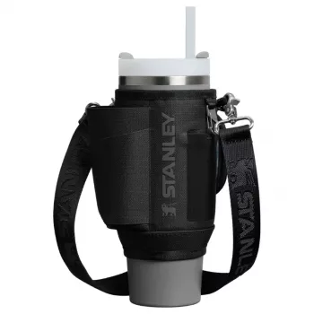 STANLEY nešiojimo dėklas termo puodeliui su šiaudeliu The All-Day Quencher Carry-All 0,89L juodas