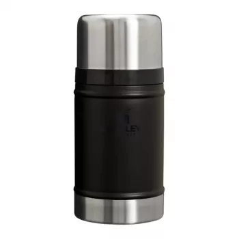 STANLEY Classic Legendary termosas maistui 0,71L Mat Black su izoliuotu dangteliu-dubene ir šaukštu-šakute