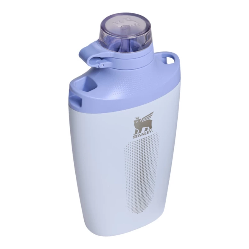 STANLEY Cross Bottle 0,68 l termosas su peties diržu, šviesiai mėlynas