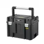 Stanley FATMAX PRO-STACK Tool Hard Case, 22L, IP54, juoda su geltonais akcentais