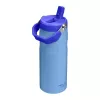 STANLEY IceFlow Bottle Flip Straw 2.0 0,47 l šviesiai mėlyna termosas su šiaudeliu