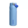 STANLEY IceFlow Bottle Flip Straw 2.0 0,71 L šviesiai mėlyna termo gertuvė su šiaudeliu