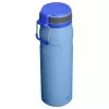 STANLEY IceFlow Bottle Twist Flip 0,71L šviesiai mėlyna vakuuminė termo gertuvė su šiaudeliu