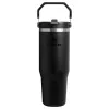 STANLEY IceFlow Flip Straw 2.0 gertuvė 0,89L juoda
