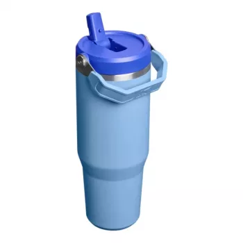 STANLEY IceFlow Flip Straw 2.0 gėrimų indas 0,89L šviesiai mėlynas