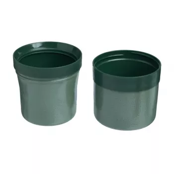 STANLEY Legendary Classic Buddy Cup 0,18 L Hammertone Green, 2 vnt.