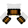 STANLEY PRO-STACK organizatorių rinkinys, 3 dalių, juodas/permatomas