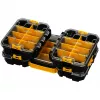 STANLEY PRO-STACK organizatorių rinkinys, 3 dalių, juodas/permatomas