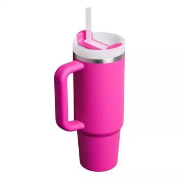 STANLEY Quencher H2.0 FlowState gertuvė 0,89L Fuchsia su šiaudeliu