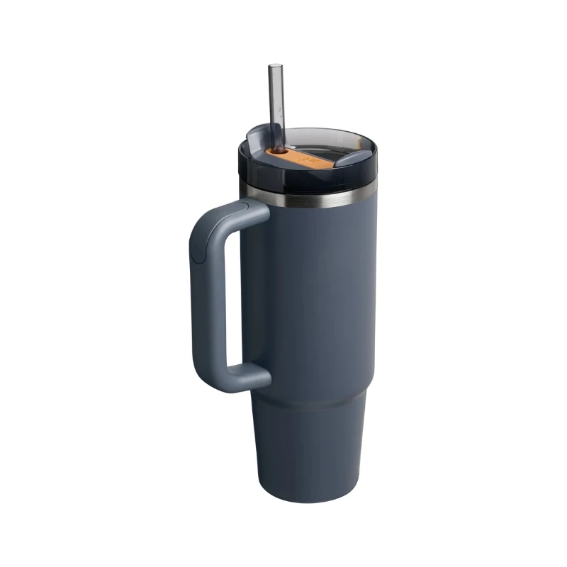 STANLEY Quencher H2.0 FlowState termosas 0,89 l, pilkas, su šiaudeliu