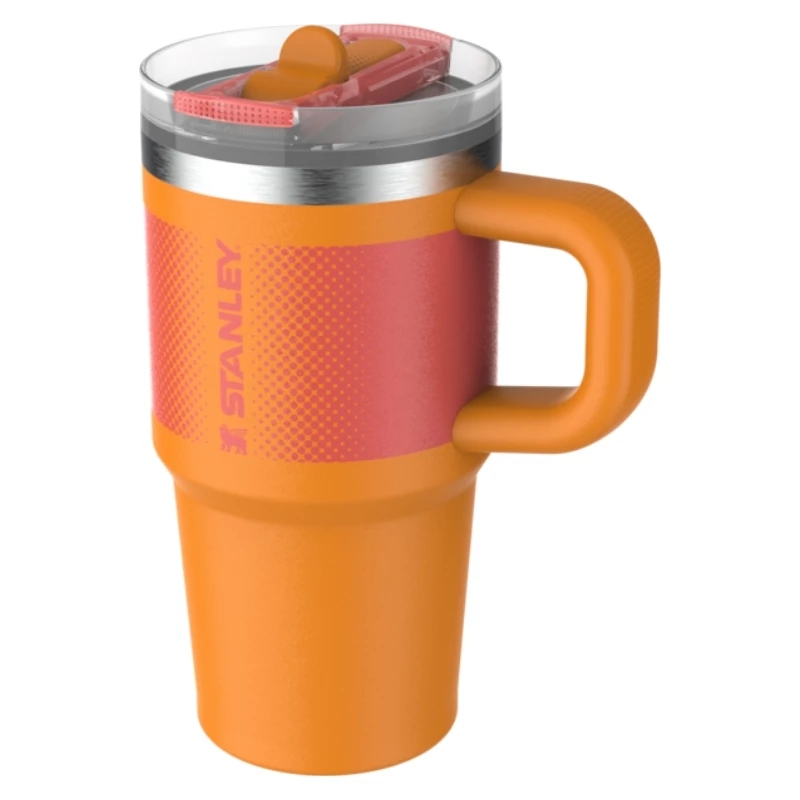 STANLEY Quencher ProTour Flip Straw gertuvė 0,59L oranžinė