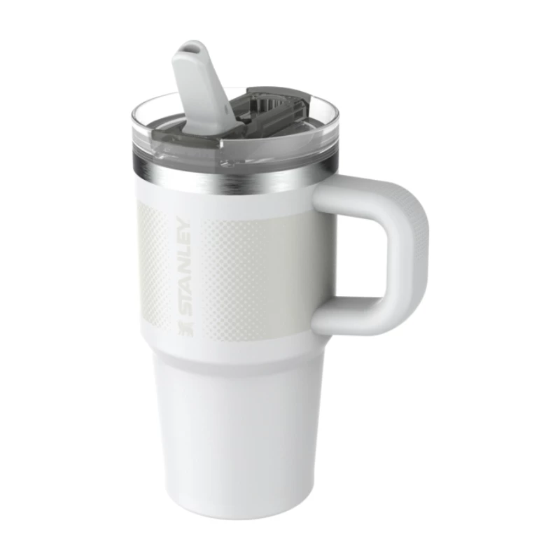 STANLEY Quencher ProTour Flip Straw Tumbler 0,59L baltas