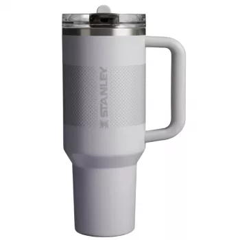 STANLEY Quencher ProTour Flip Straw gertuvė su šiaudeliu 1,18L šviesiai pilka